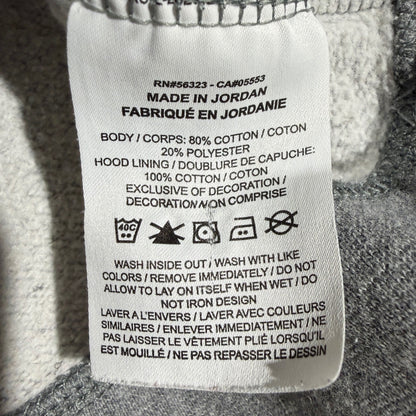 Nike Pullover Hoodie Kids Large Gray Graphic Swoosh Sportswear *Flawed*7