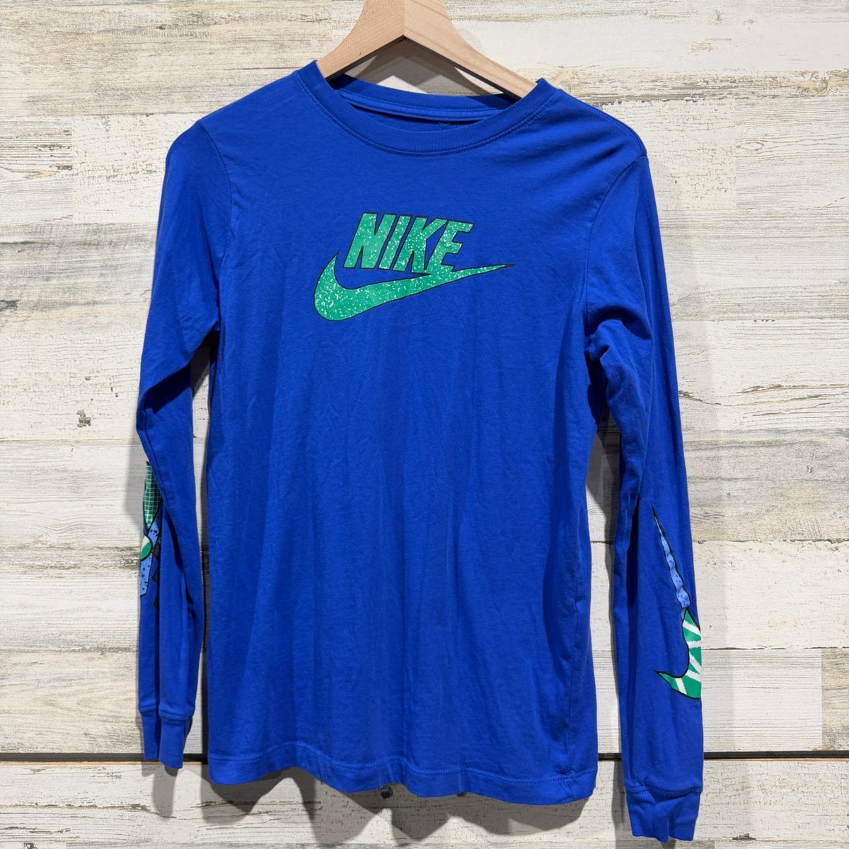 Nike Sportswear Graphic T-Shirt Boys XL Blue 100% Cotton 90s Style0