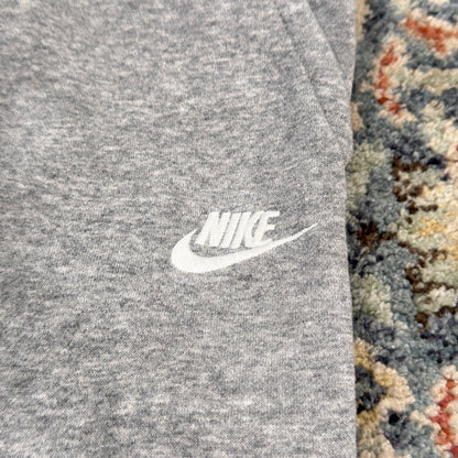Nike Jogger Sweatpants Kids XS Gray Fleece Sportswear Club *Flawed1