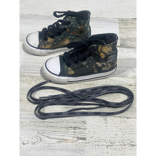 Converse Batman High Top Sneaker Boys Toddler 6 Multicolor DC Comics0