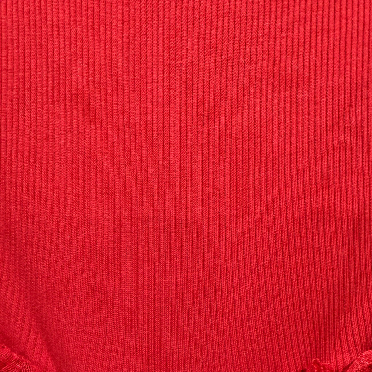 H&M Tulle Skirt Ribbed Dress Girls 6X/7 Red Cotton Blend Holiday Flawed*2