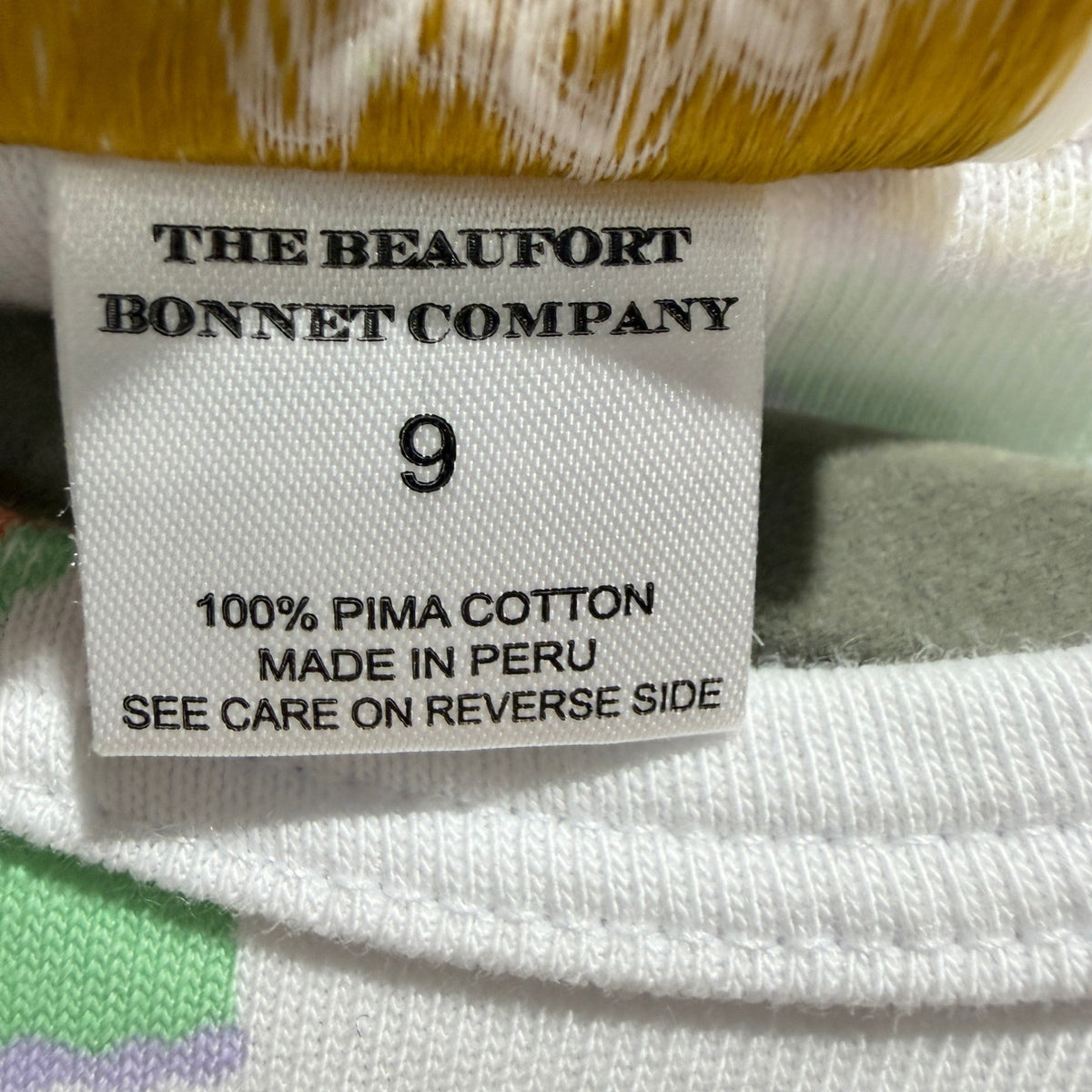 The Beaufort Bonnet Company Dress Girls 9 White Birthday Cake Pima EUC3