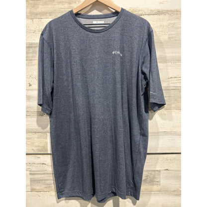 Columbia T-Shirt Mens XLT Blue Omni-Wick Performance Gorpcore EUC0