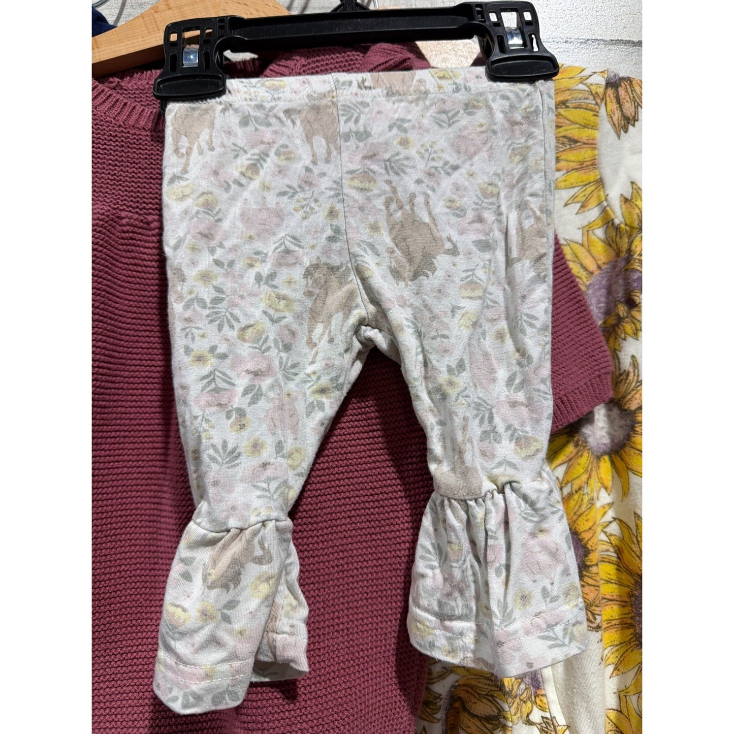 Old Navy Carters Burts Bees Baby Bundle 3-6M Pink Blue Floral Sleepers2