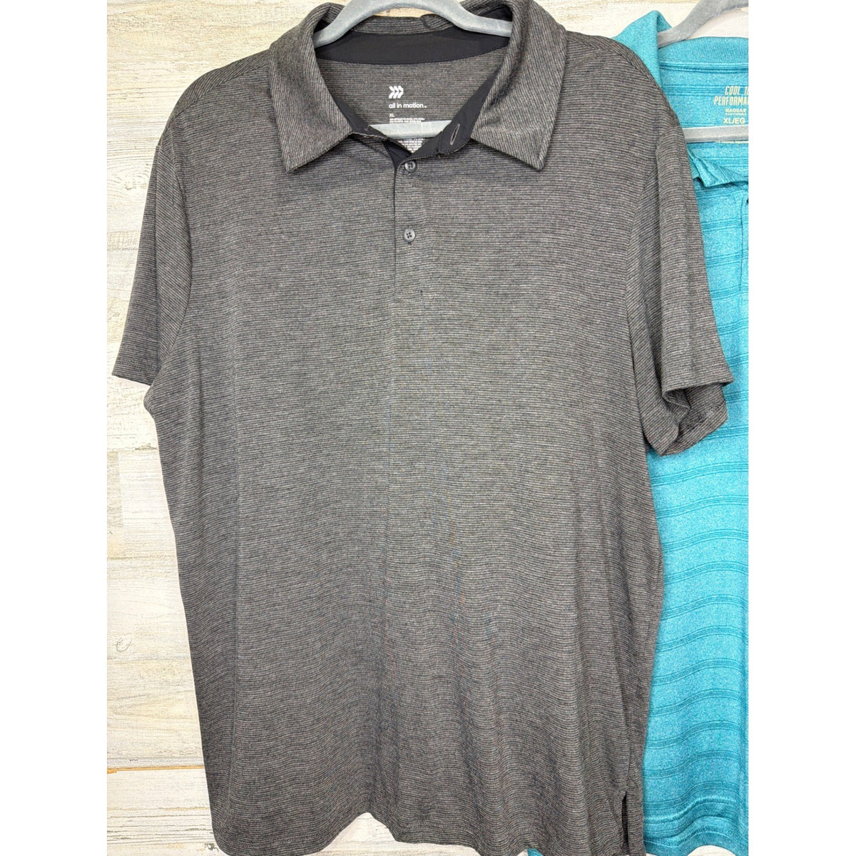 Apt 9 Haggar All In Motion Polo Bundle Mens XL Multi Performance Golf EUC3