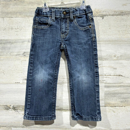 Cody James Jeans Boys 4T Blue Straight Leg Western Cowboy *Flawed0