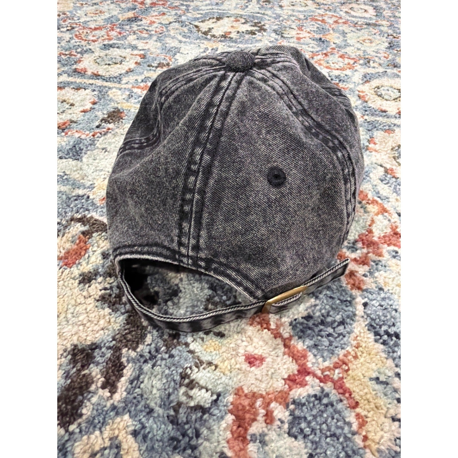 OTTO Rose Apothecary Hat Women OS Grey Schitt's Creek Acid Wash Dad Cap EUC3