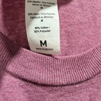 Tultex 1 Thessalonians 5:16 Graphic Tee Women M Purple Cotton Blend Fall Casual3