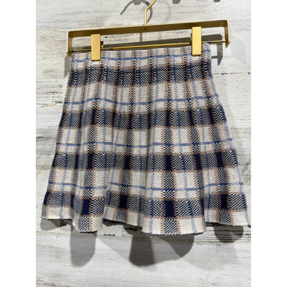 Draper James Old Navy Skirt Bundle Girls 6 Green Plaid Corduroy Preppy EUC3