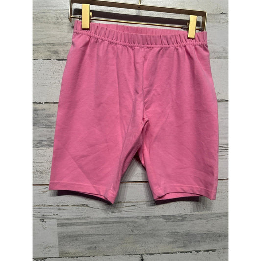 Hanna Andersson Bike Shorts Girls 12 Pink Cotton Stretch Active0