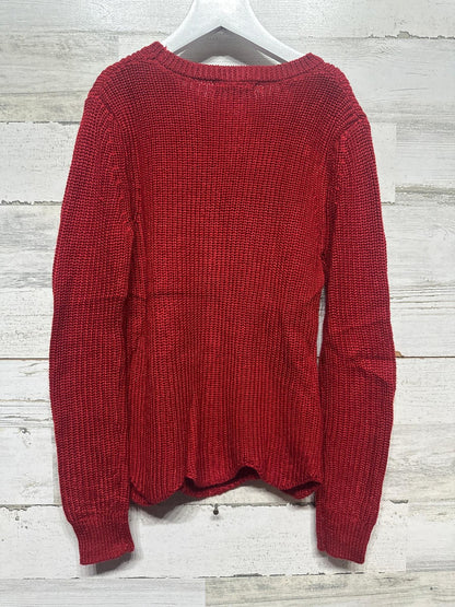 Copper Key Pullover Sweater Kids Medium Red EUC2