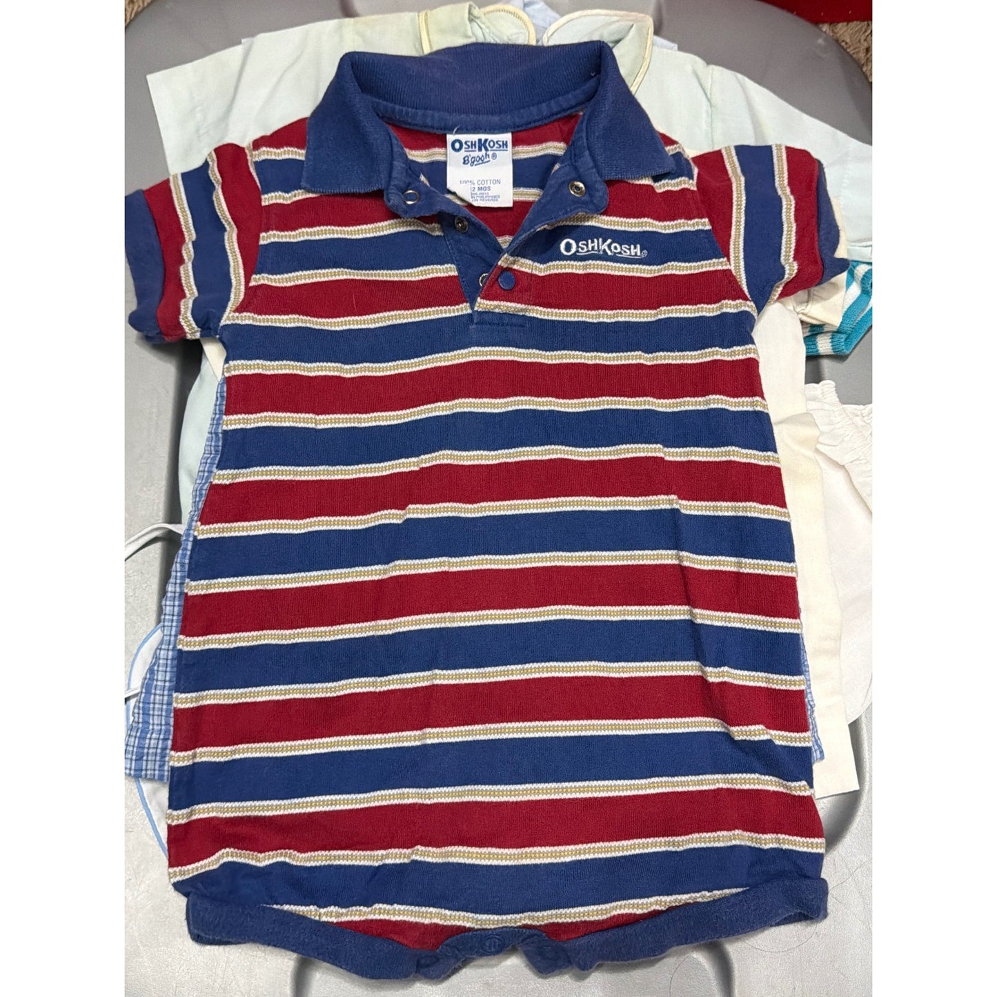 Vintage Baby Boy Bundle Carriage Boutique Feltman Bros Osh Kosh Smock 17pc20