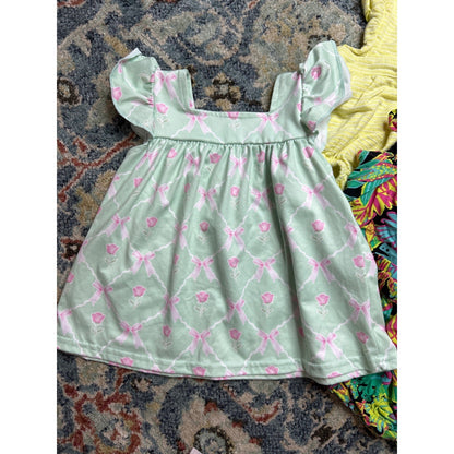 Monica Andy Caden Lane Girls 6-12M Summer Bubble & Dress Bundle4