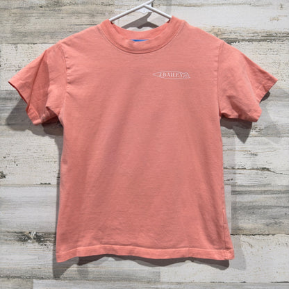 J. Bailey Graphic Tee Boys Size 6 Pink Surf Van Coastal Surfcore EUC0