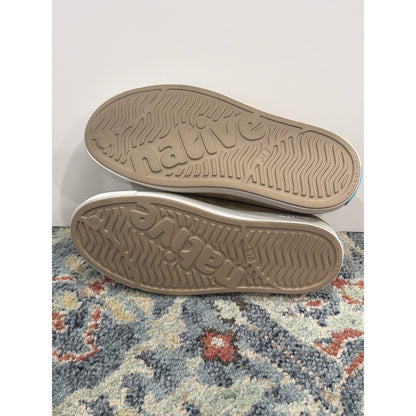 Native Jefferson Shoes Kids J4 Youth Tan Water Friendly Gorpcore EUC5