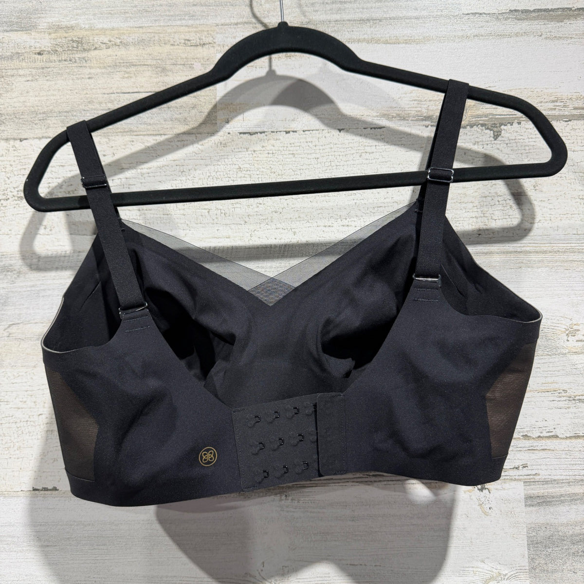 Honeylove Crossover Bra Women 36D/DD(E) Black LWBR0303 Modern Everyday Basic2