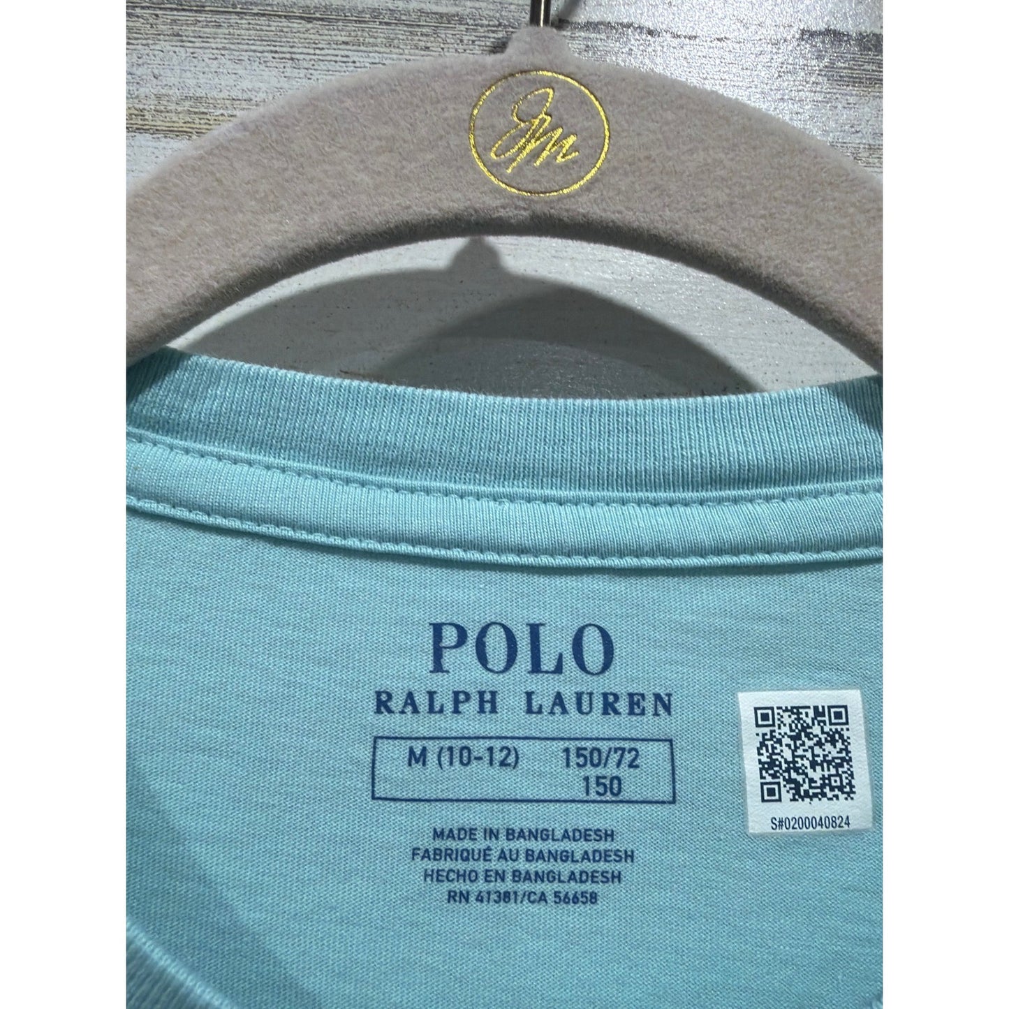Polo Ralph Lauren T-Shirt Bundle Boys Medium 10-12 Orange Blue Pony Logo3