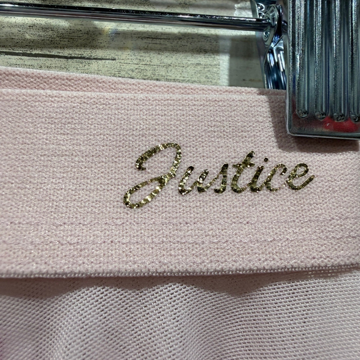 Justice Dance Ballet Skirt Girls 4 Ballet Pink Mesh Balletcore EUC1