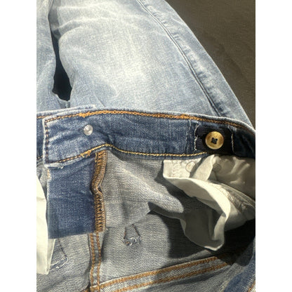 Abercrombie Straight Jeans Boys 11/12 Short Light Blue Denim EUC7