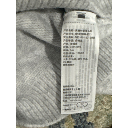Abercrombie Sweater Boys 5/6 Gray Red Truck Christmas Tree Holiday EUC3