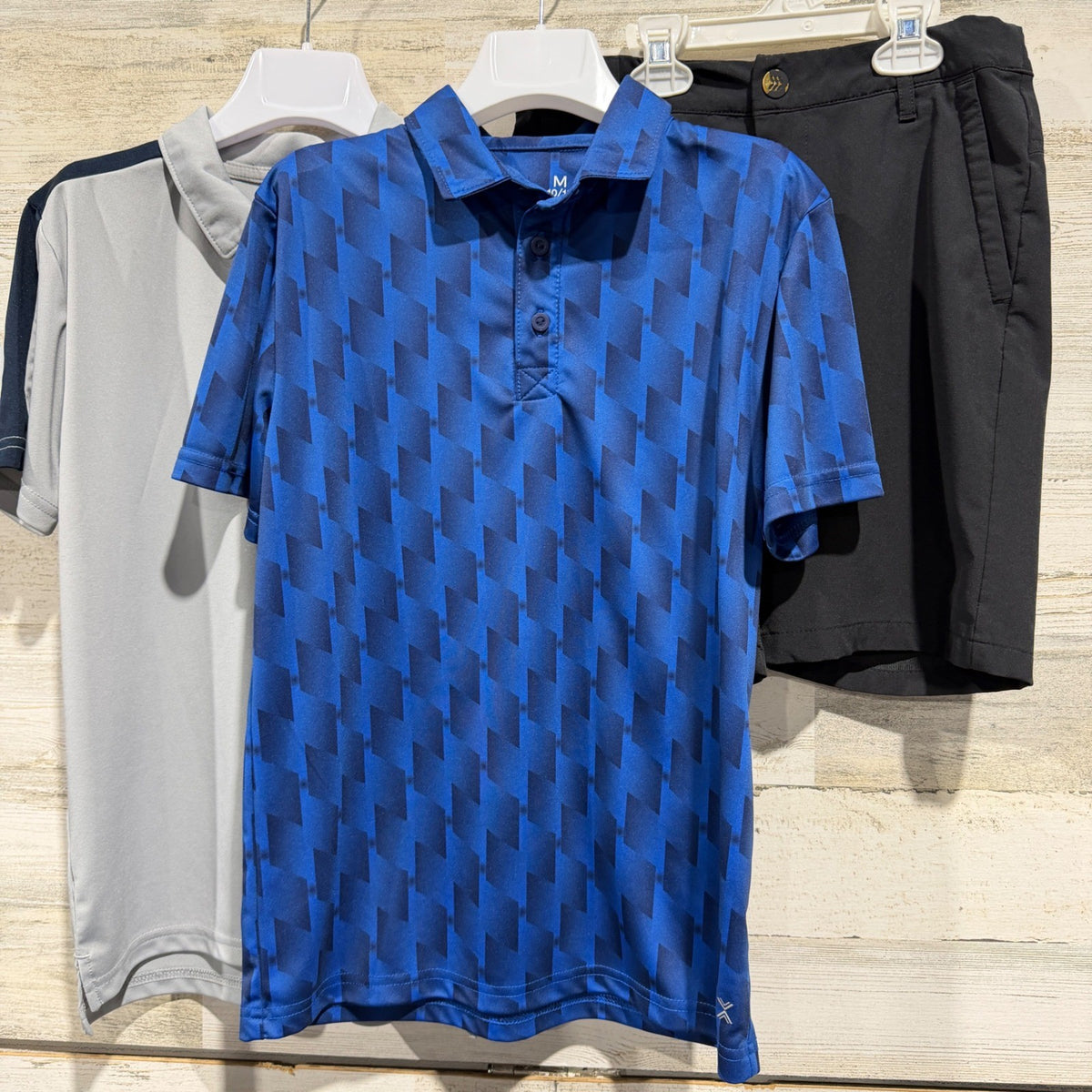All In Motion Golf Polo Shorts Set Boys Size 10/12 Bundle Sporty2