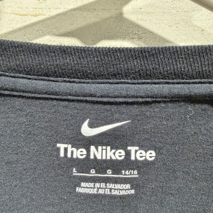 Nike Caitlin Clark Indiana Fever T-Shirt Kids L Black Cotton WNBA Rebel Edition1
