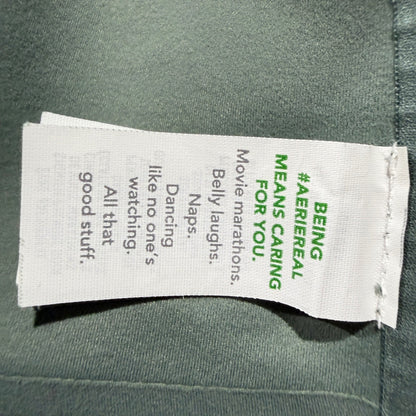 Aerie Smoothez Bra Women LG DD Green Nylon Elastane Modern EUC6