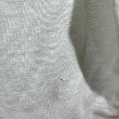 Nike Sportswear Club T-Shirt Men M Sail White 100% Cotton NWT Flawed*3