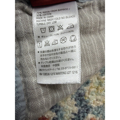 Milkbarn Lovey Kids Grey Whale Print Muslin Soft EUC2