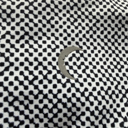 Zyia Active Light n Tight Capri Leggings Women 6-8 Black White Geometric Modern2