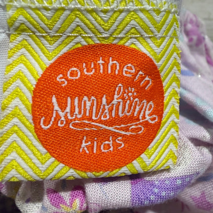 Southern Sunshine Kids Ruffle Bubble Girls 18M Pink Fairy Sparkle Boutique EUC3