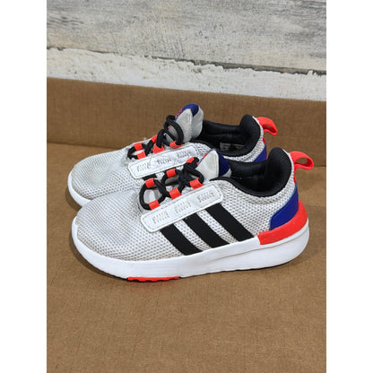 Adidas Racer TR21 Toddler Boys Size 8K Grey Black Red Athletic Sneakers1