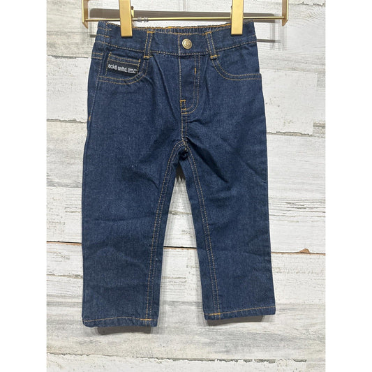 Ecko Unltd Jeans Boys 24M Dark Wash Straight Leg Streetwear EUC0
