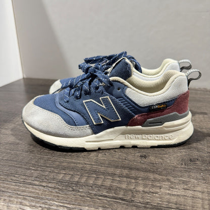 New Balance 997H Sneakers Boys Size 1 Blue Cordura Suede Retro3