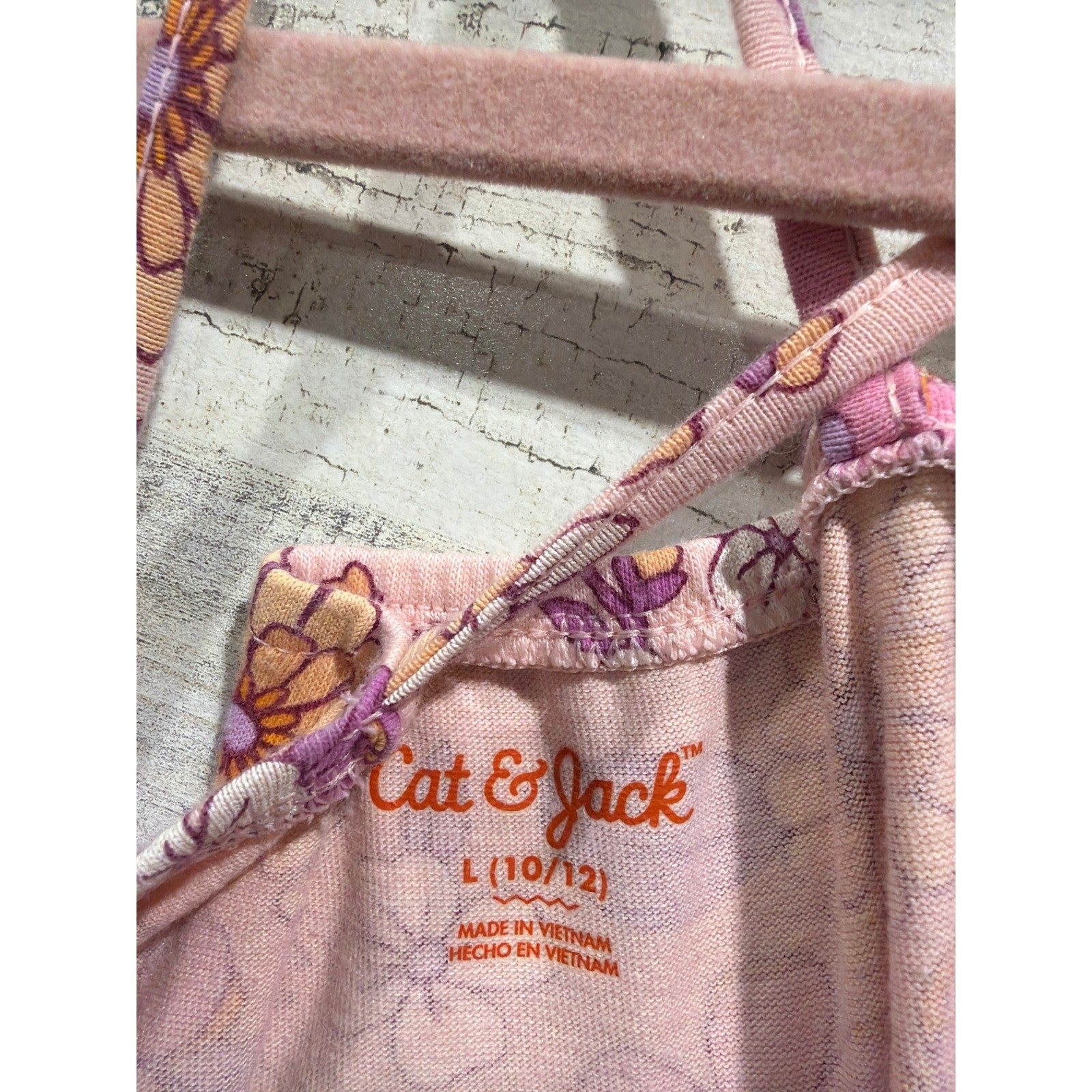 Hello Kitty Cat & Jack Girls 10/12 Pink Grey Floral Bundle Kidcore5