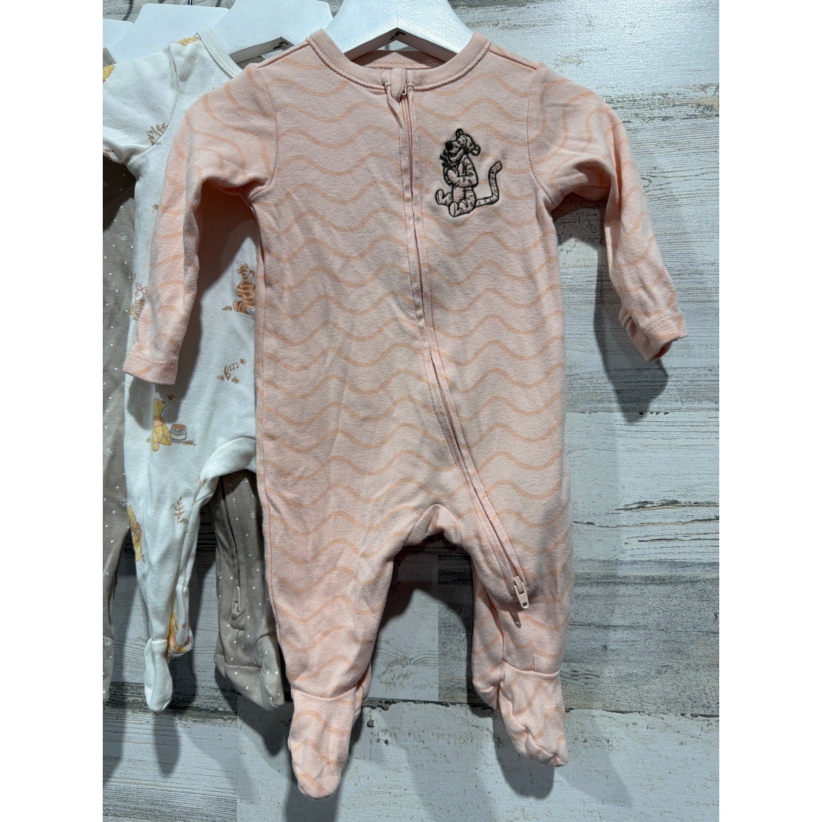 Disney Baby Girl Bundle Newborn 0-3M Pink Tan Pooh Tigger Lion King Disneycore1