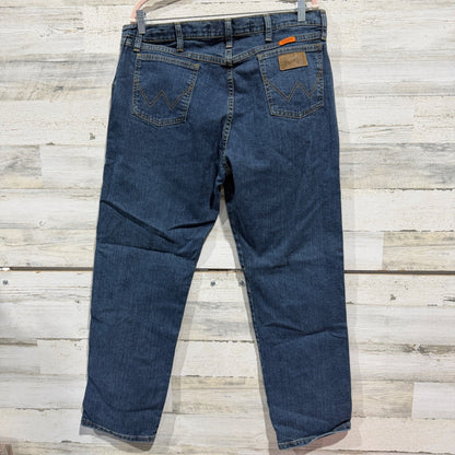 Wrangler FR Jeans Men 36x30 Blue Advanced Comfort Flame Resistant HRC2 Work3