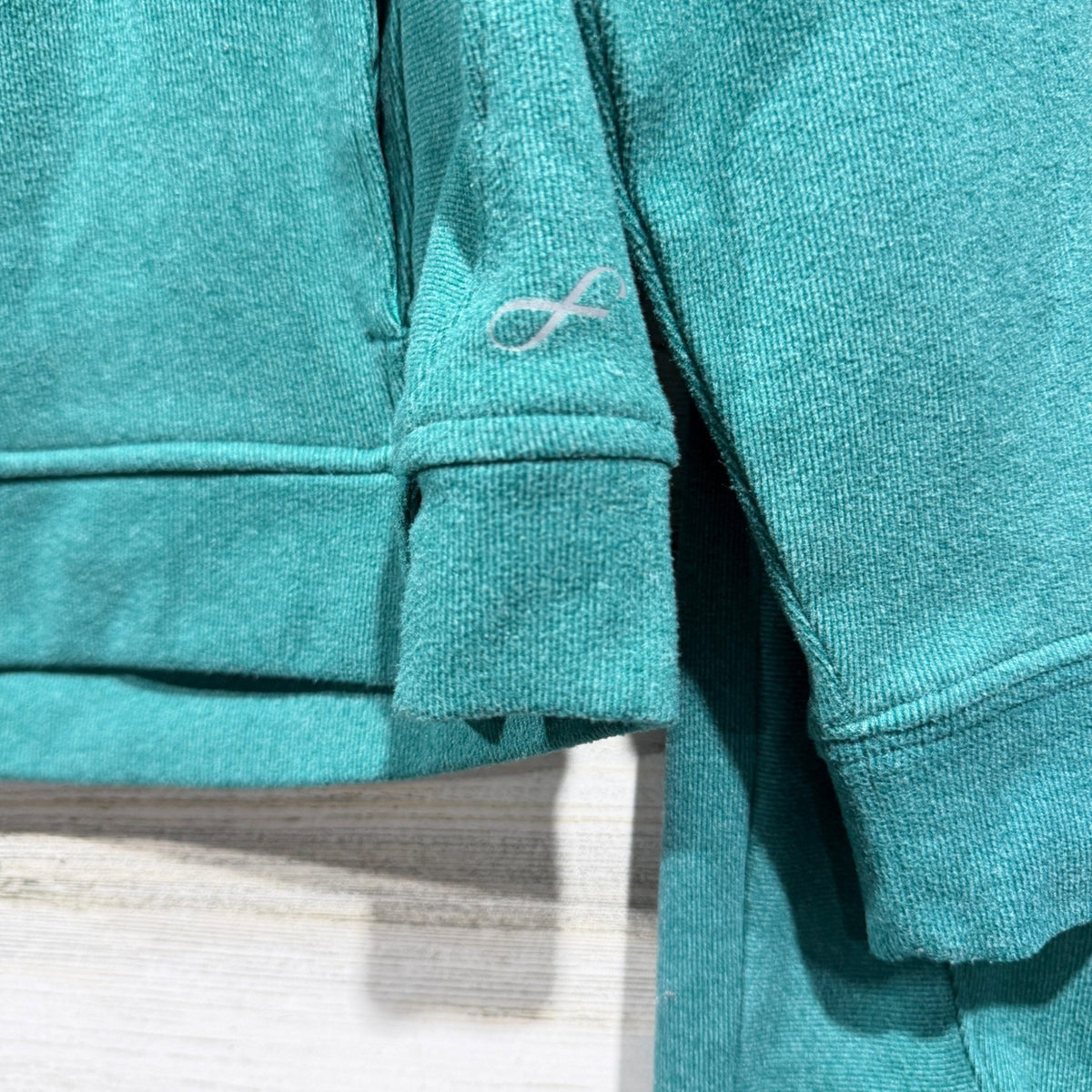 Freely Mock Neck Jogger Set Girls Size S Teal Green Recycled Athleisure2