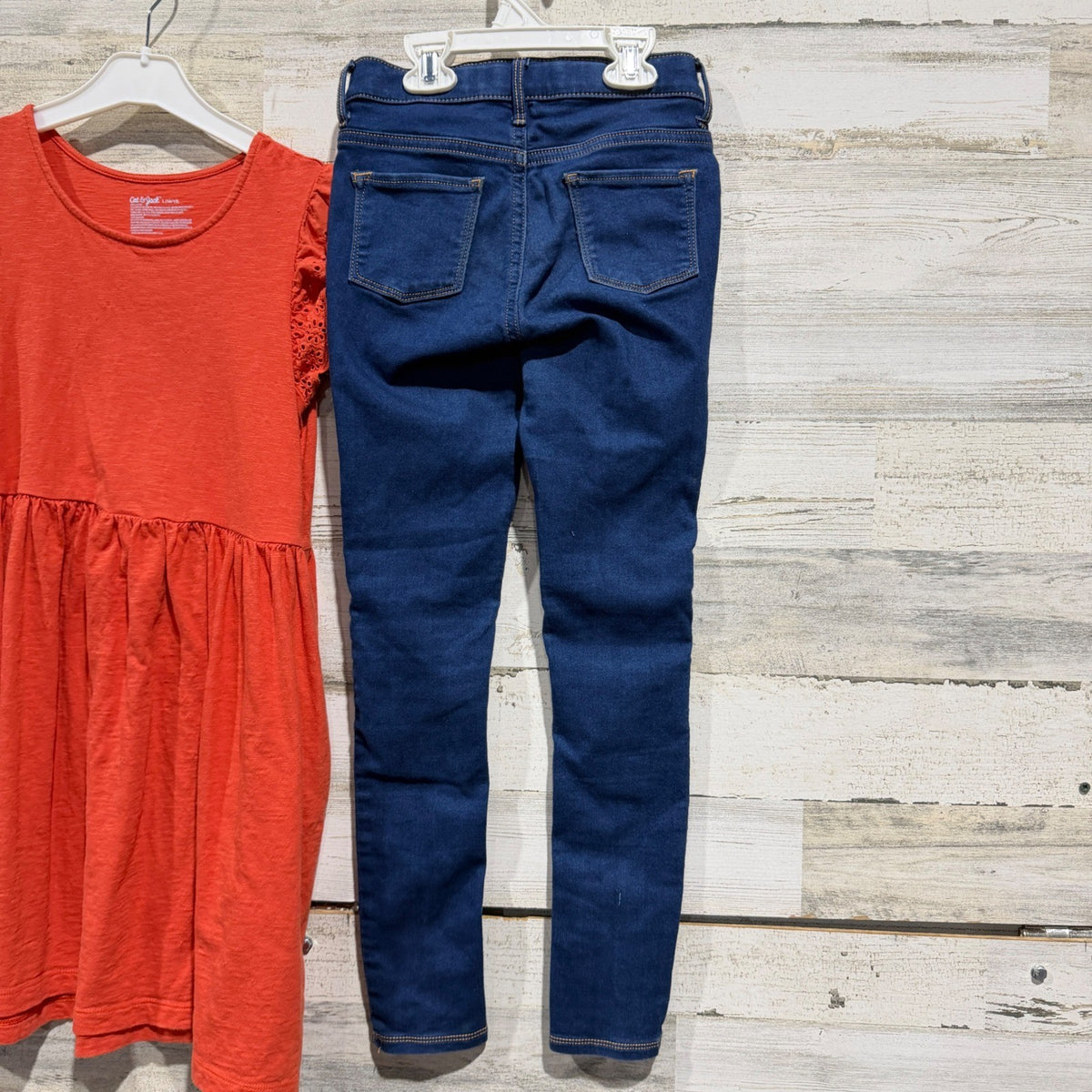 Abercrombie Cat & Jack Old Navy Girls Clothing Lot 4pc Size 10/12 Bundle Casual13