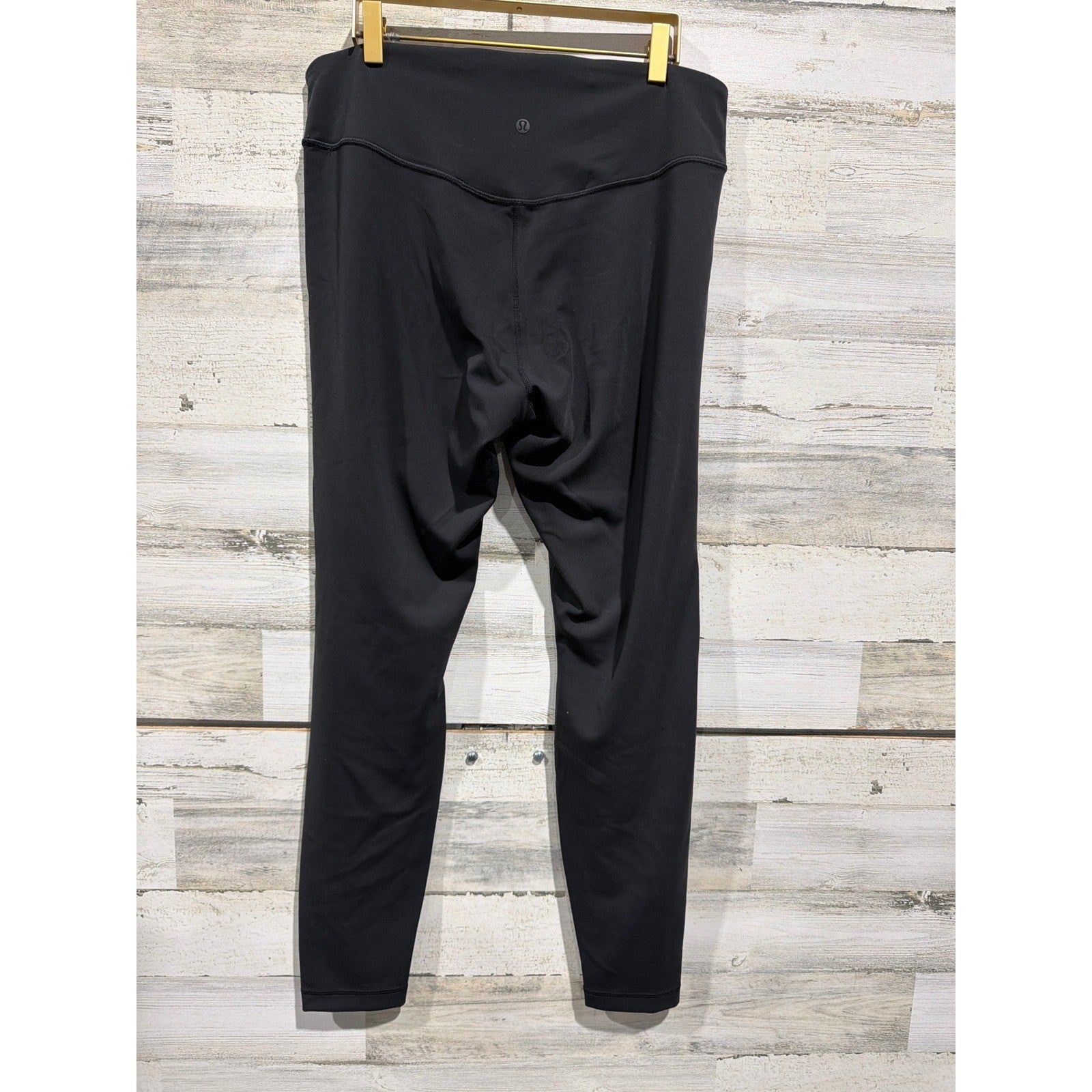 Lululemon Leggings Women Size 14 Black High Rise Athleisure EUC1