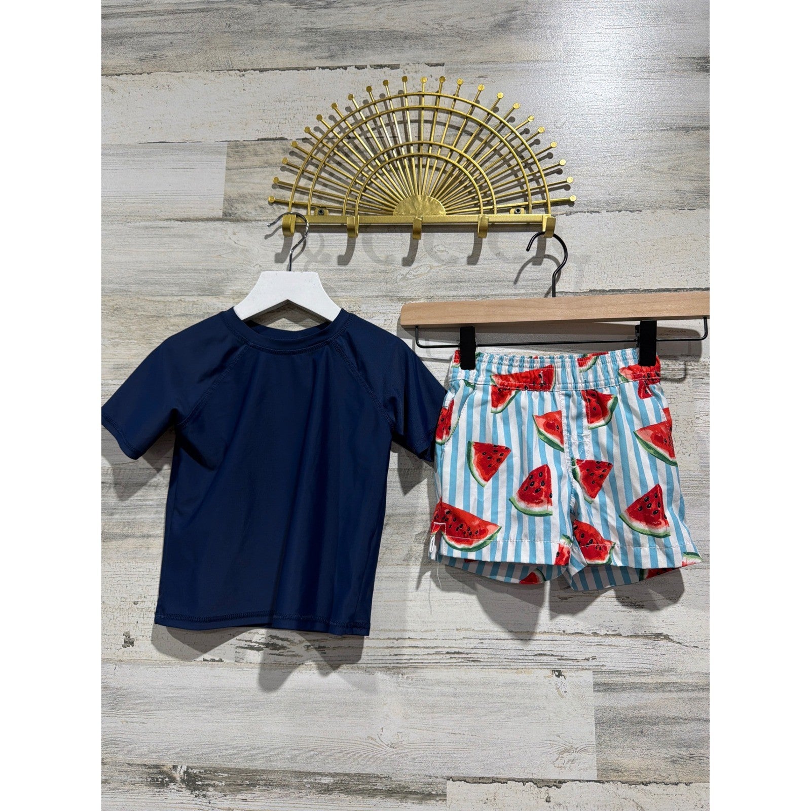 Jumping Beans H&M Boys 18m Summer Shorts Swim Bundle Nautical Summer GUC3