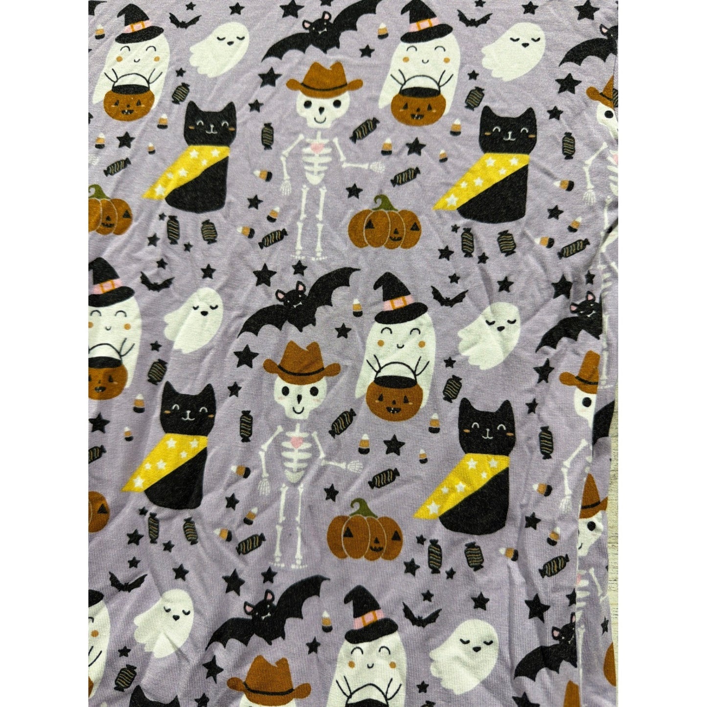 Emerson and Friends Pajamas Girls 2T Purple Halloween Bamboo Spooky EUC5