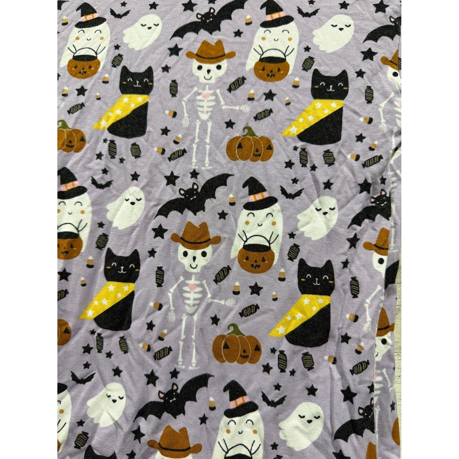 Emerson and Friends Pajamas Girls 2T Purple Halloween Bamboo Spooky EUC5