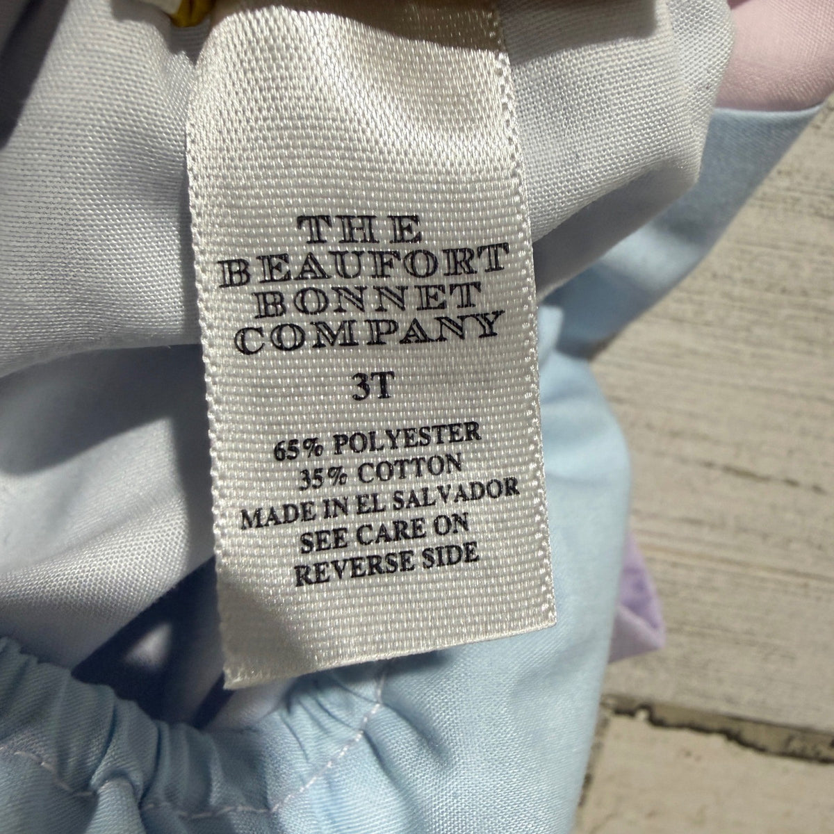 The Beaufort Bonnet Company Sun Suit Girls 3T Pastel Colorblock Cotton Preppy5
