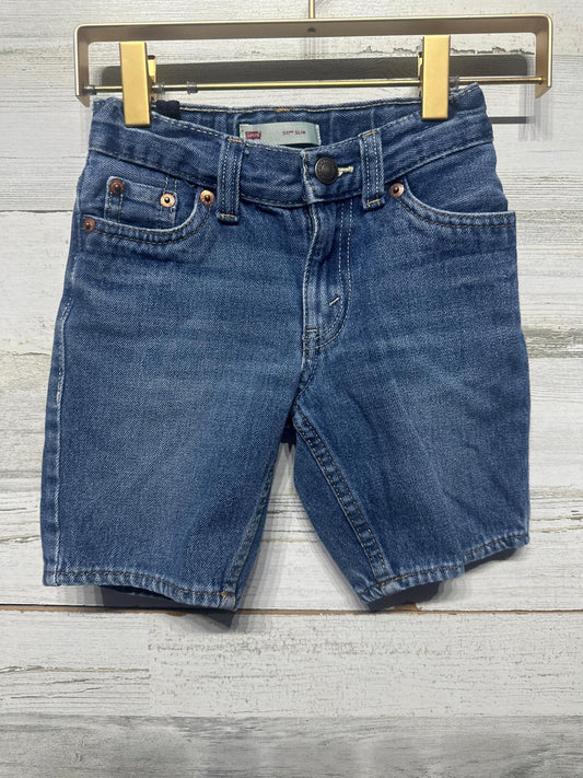Levi's 511 Slim Shorts Kids 5 Reg Blue Medium Wash Denim EUC0