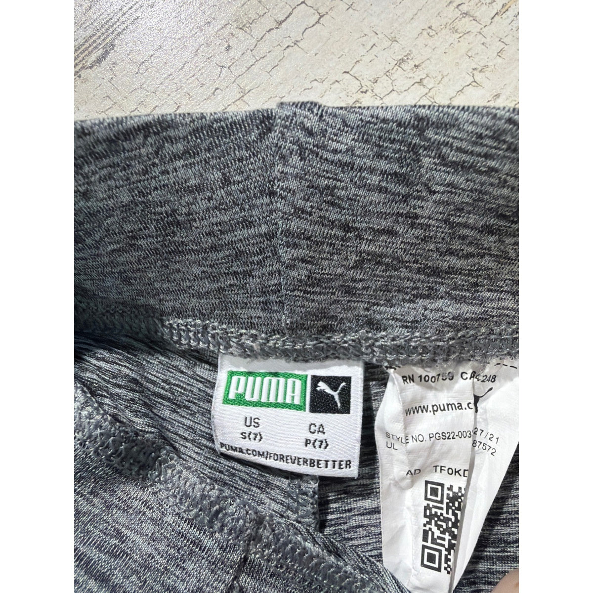 Ivivva Athleta Girl Puma Activewear Bundle Girls 7 Gray Black Camo Athletic EUC8