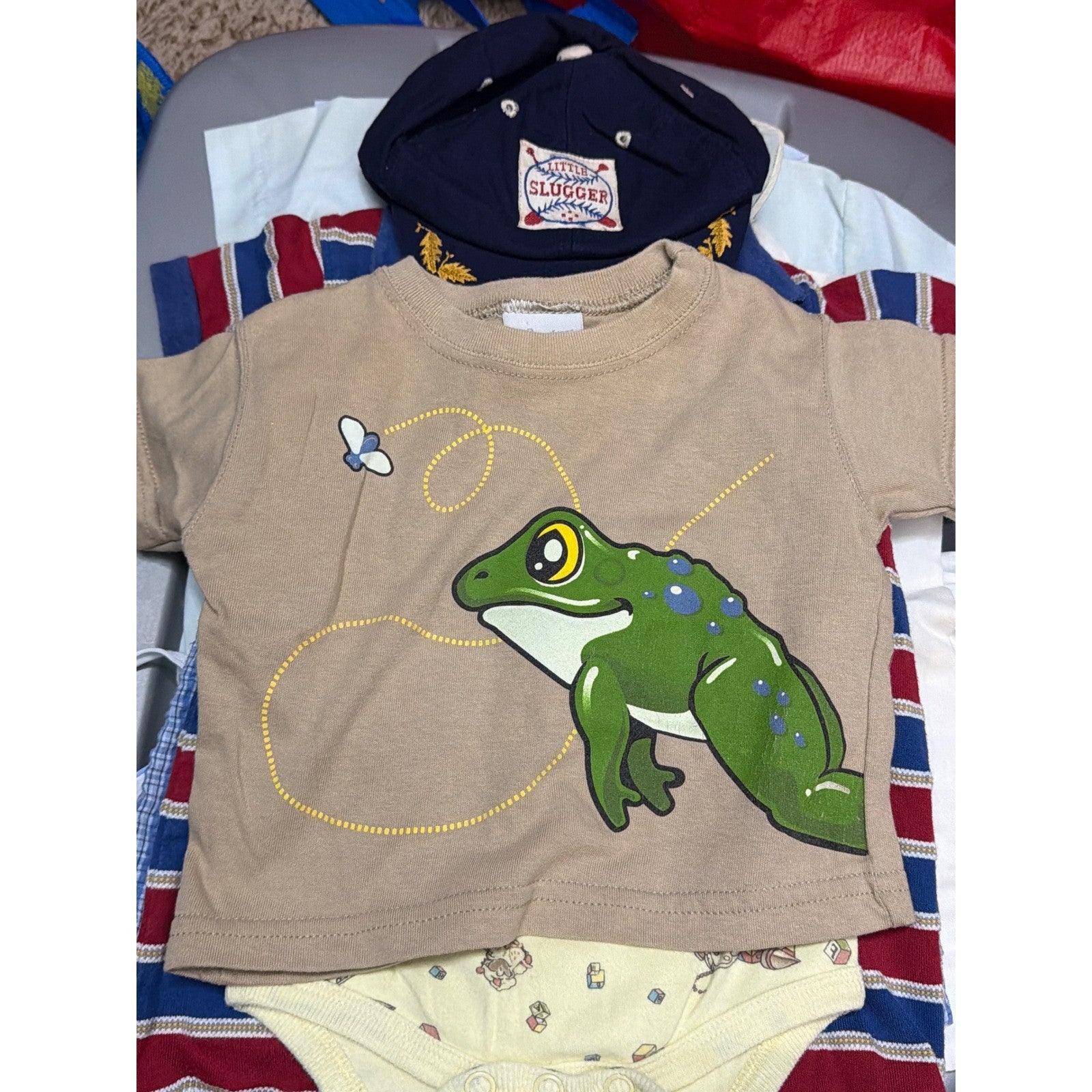 Vintage Baby Boy Bundle Carriage Boutique Feltman Bros Osh Kosh Smock 17pc22