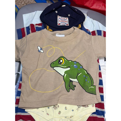 Vintage Baby Boy Bundle Carriage Boutique Feltman Bros Osh Kosh Smock 17pc22