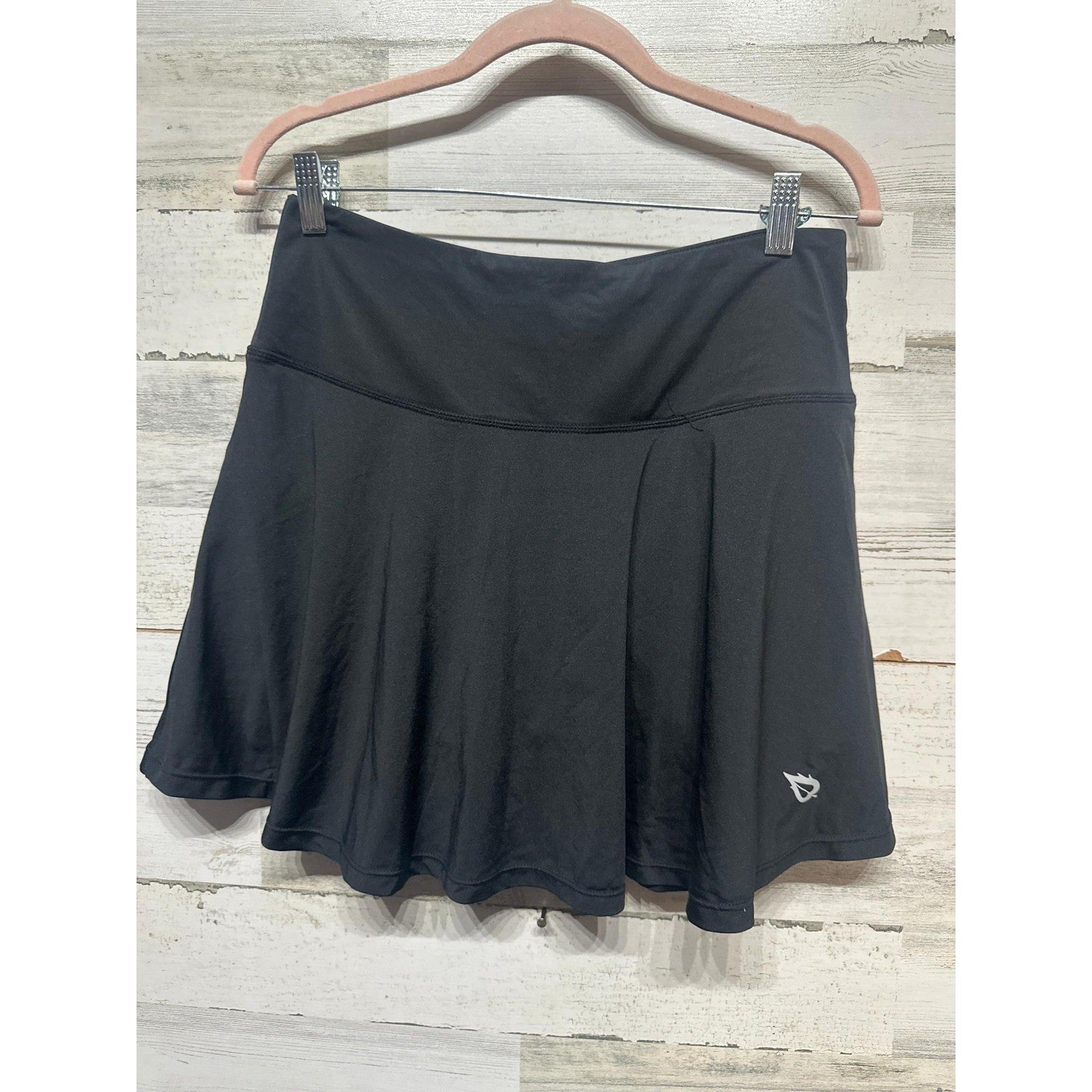Baleaf Athletic Skirt Women Large Black Active Tennis Golf EUC0