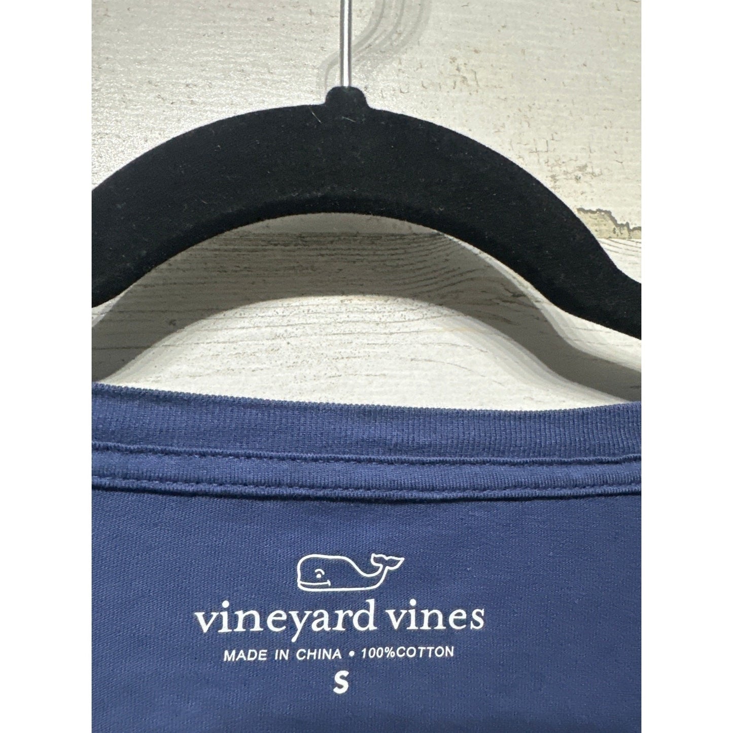 Vineyard Vines Long Sleeve T-Shirt Mens Small Blue Grey Pocket Tee 2-Pack EUC5